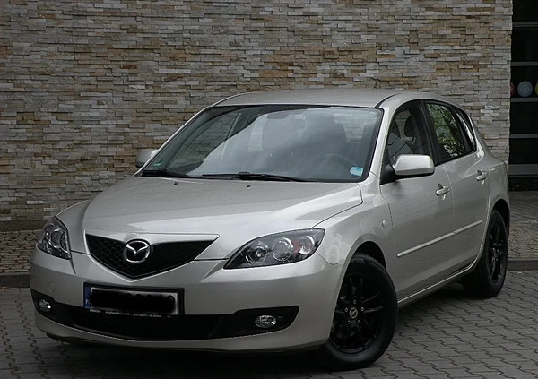 Mazda 3 cena 13800 przebieg: 144300, rok produkcji 2007 z Kępno małe 529